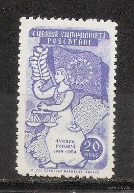 КГ Турция 1954 Символика