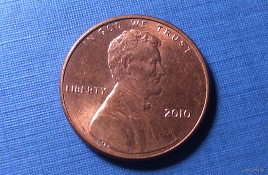 1 цент 2010. США.