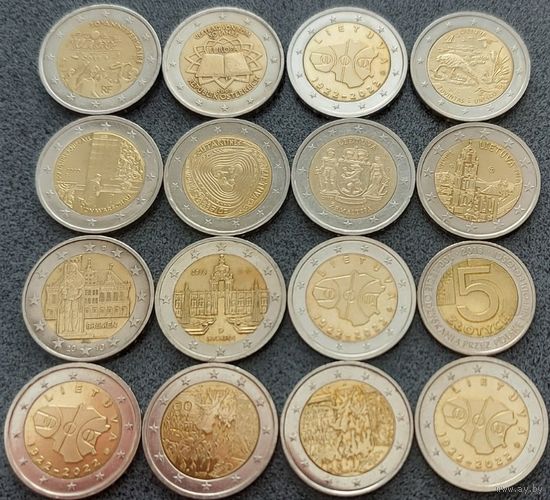 Сборный лот - Европа, юбилейные монеты. Отличная подборка !!