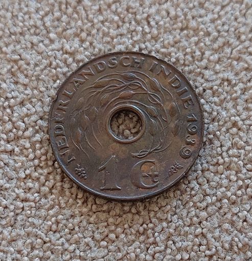 Голландская Ост-Индия 1 цент, 1939