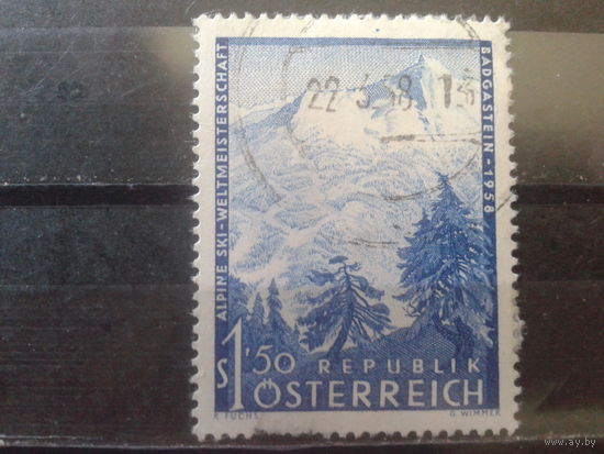 Австрия 1958 Альпы