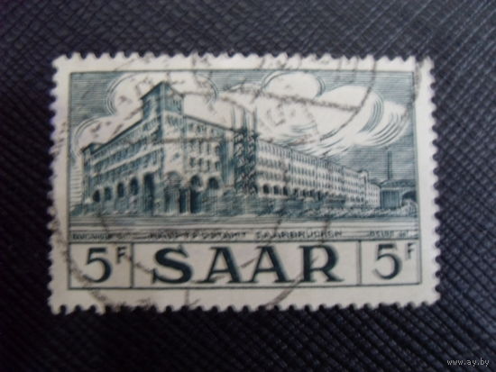 Саар 1954 Главпочтамт. Saar - Mi:DE-SL 323