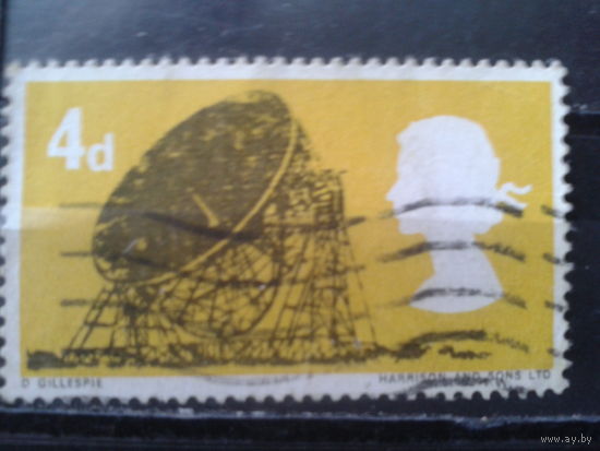 Англия 1966 Радиотелескоп