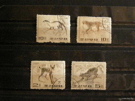 Корея 1964г Фауна Марки Животные азии
