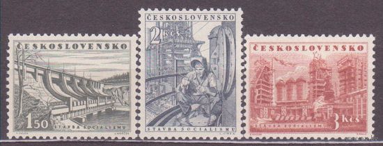 Чехословакия 1953,  Плотина стройки социализма ** (АВГ