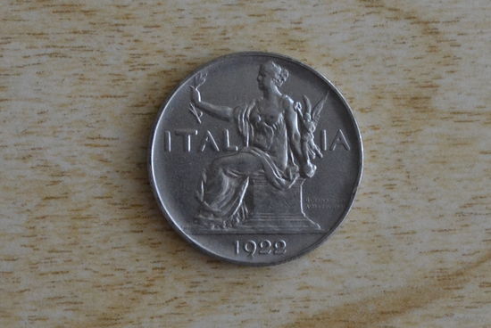 Италия 1 лира 1922