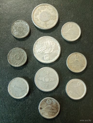 Монеты Япония (3)