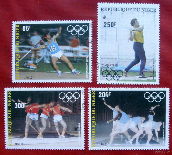 Нигер. Спорт. ( 4 марки ) 1983 года.