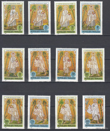 Религия. Того. 1984. 12 марок (полная серия). Michel N 1823-1832 (32,0 е).