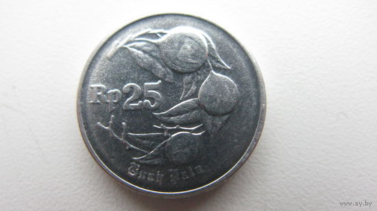 Индонезия 25 рупий 1991