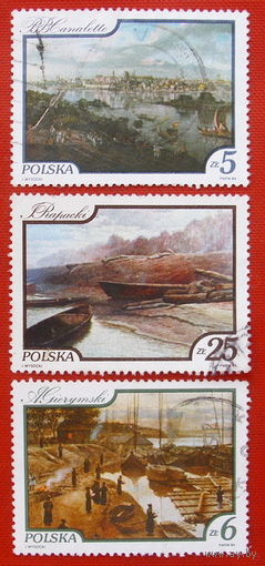 Польша. Живопись. ( 3 марки ) 1984 года.