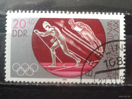 ГДР 1983 Олимпиада в Сараево, лыжи
