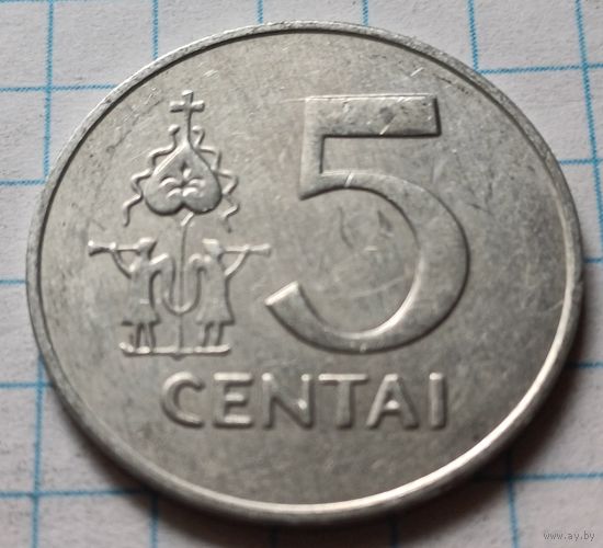 Литва 5 центов, 1991    ( 3-7-4 )