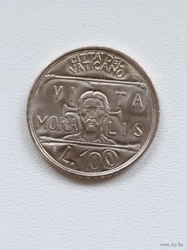 Ватикан 100 лир 1993 год