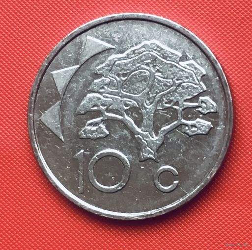 22-15 Намибия, 10 центов 2002 г.