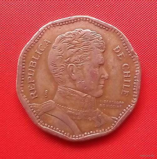 66-10 Чили, 50 песо 1993 г.