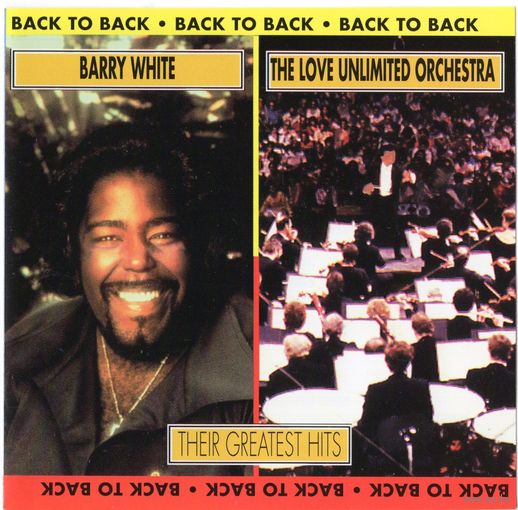 CD Barry White & The Love Unlimited Orchestra 'Back to Back: Their Greatest Hits'