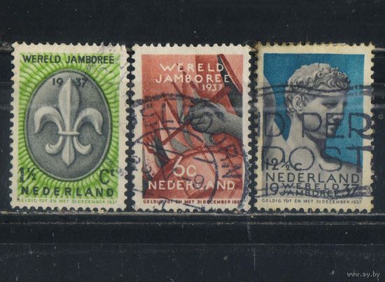 Нидерланды 1937 Международный скаутский слет Полная #301-3