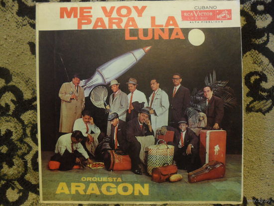 Конверт пластинки - Orquesta Aragon - Me voy para la Luna - RCA, Cuba