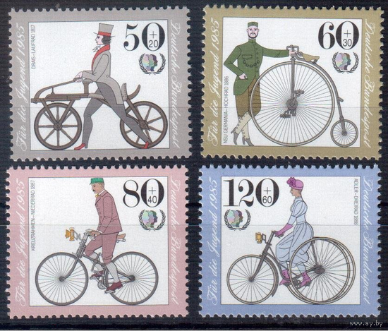 Германия. 1985 год. Велосипеды.**