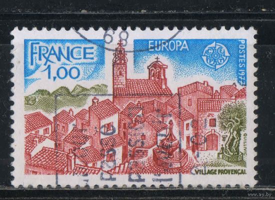 Франция 1977 СЕПТ Деревня в Провансе #2024
