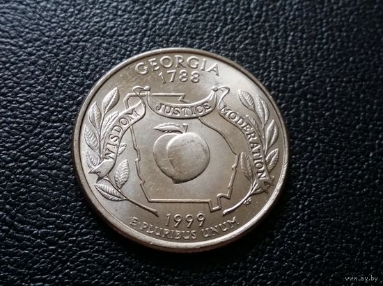 США 25 центов 1999 г. Джорджия D