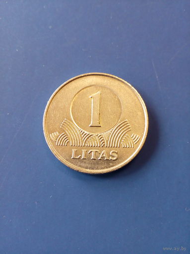 Литва 1 лит 2010 год