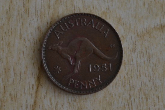 Австралия 1 пенни 1951